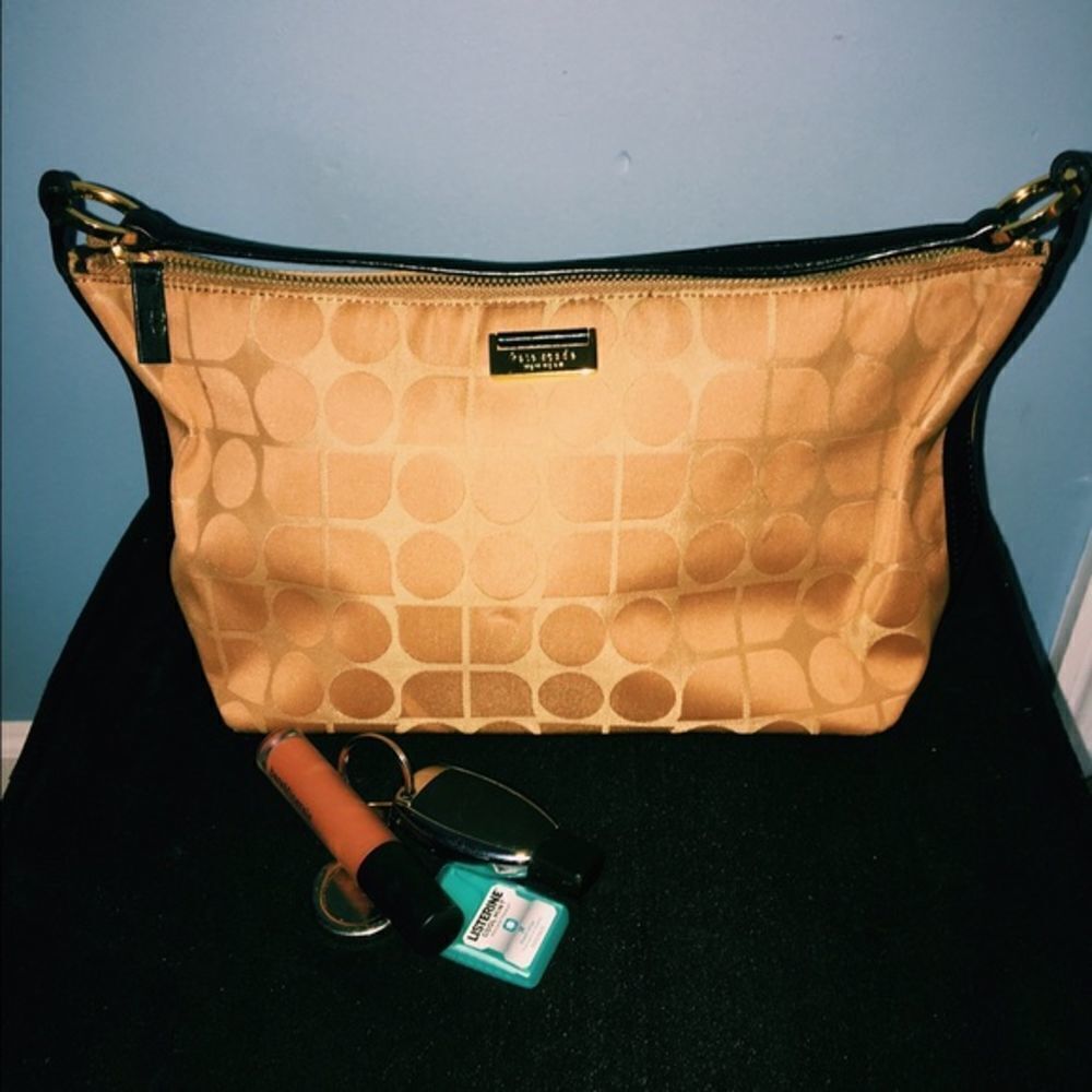 Kate Spade Tan Shoulder Handbag